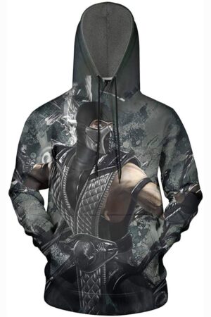 Unisex 3D Hooded Sweatshirt - Mortal Kombat Hoodie