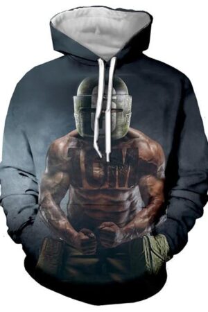 Unisex 3D Print Rainbow Six Siege Men Sweatshirts Hip Hop Hoodie
