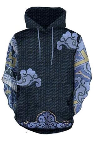 Unisex Shimada Hanzo Hoodies Overwatch Pullover 3D Print Hoodies