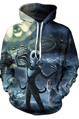 Unisex The Nightmare Before Christmas Hoodie Sweatshirt