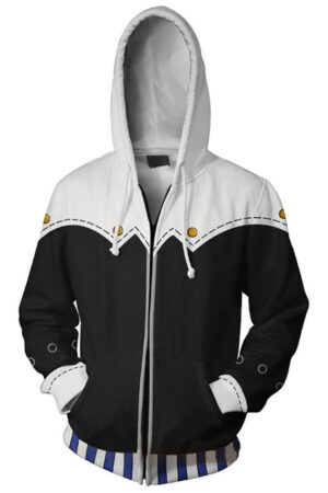 Unisex Yusuke Kitagawa Hoodies Game Persona Zip Up 3D Print Hoodies
