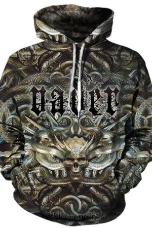 Vader Hoodies - Pullover Black Hoodie
