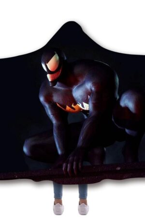 Venom Hooded Blanket - Strong Muscle Blanket