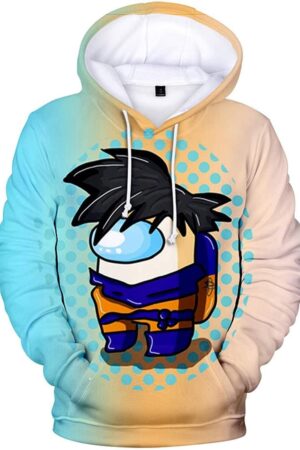 Video Game Among Us Hoodie - 3D Print Fashion Boy Drawstring Pullover Hoodie