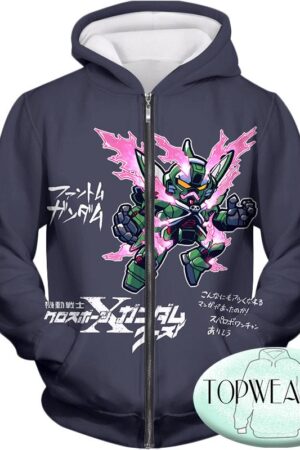 Voltron: Legendary Defender Hoodies - Fighting Robot Anime Zip Up Hoodie