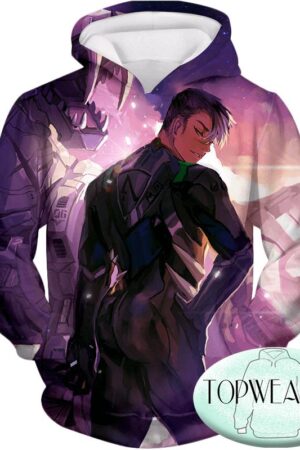 Voltron: Legendary Defender Hoodies - Shiro the Ultimate Black Lion Paladin Pullover Hoodie