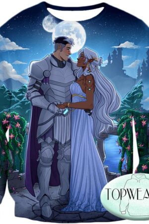 Voltron: Legendary Defender Sweatshirts - Couple Shiro X Princess Allura Awesome Sweatshirt
