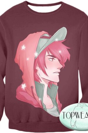 Voltron: Legendary Defender Sweatshirts- Super Cool Fan Art Keith the Red Paladin Sweatshirt