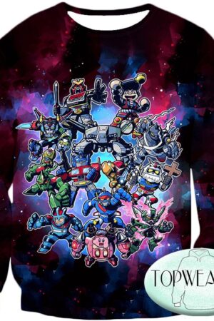Voltron: Legendary Defender Sweatshirts - Super Cool Voltron Force Ultimate Sweatshirt