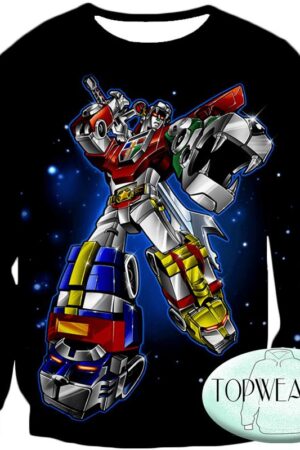 Voltron: Legendary Defender Sweatshirts - Ultimate Voltron Force Robot  Action Sweatshirt