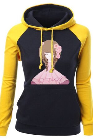 Women Hoodies - Women Hoodie Series Cute Girl Icon Fleece Hoodie