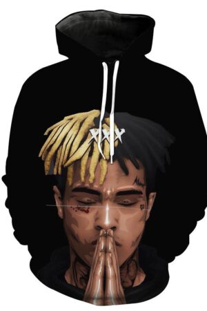 XXXTentacion  Hoodies - Hip Hop Rap Pullover Black Hoodie