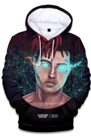 XXXTentacion Hoodies - Rapper XXXTentacion Super Cool Black Icon Hoodie