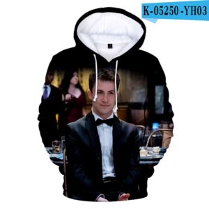 13 Reasons Why 3D Printed Hoodie - TV Series Hooded Pullover Streetwear