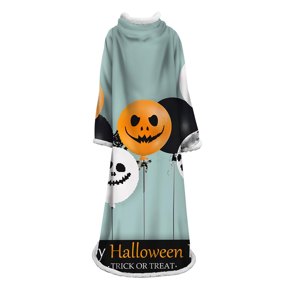 3D Digital Printed Blanket With Sleeves-Blanket Robe Halloween Party - Image 38