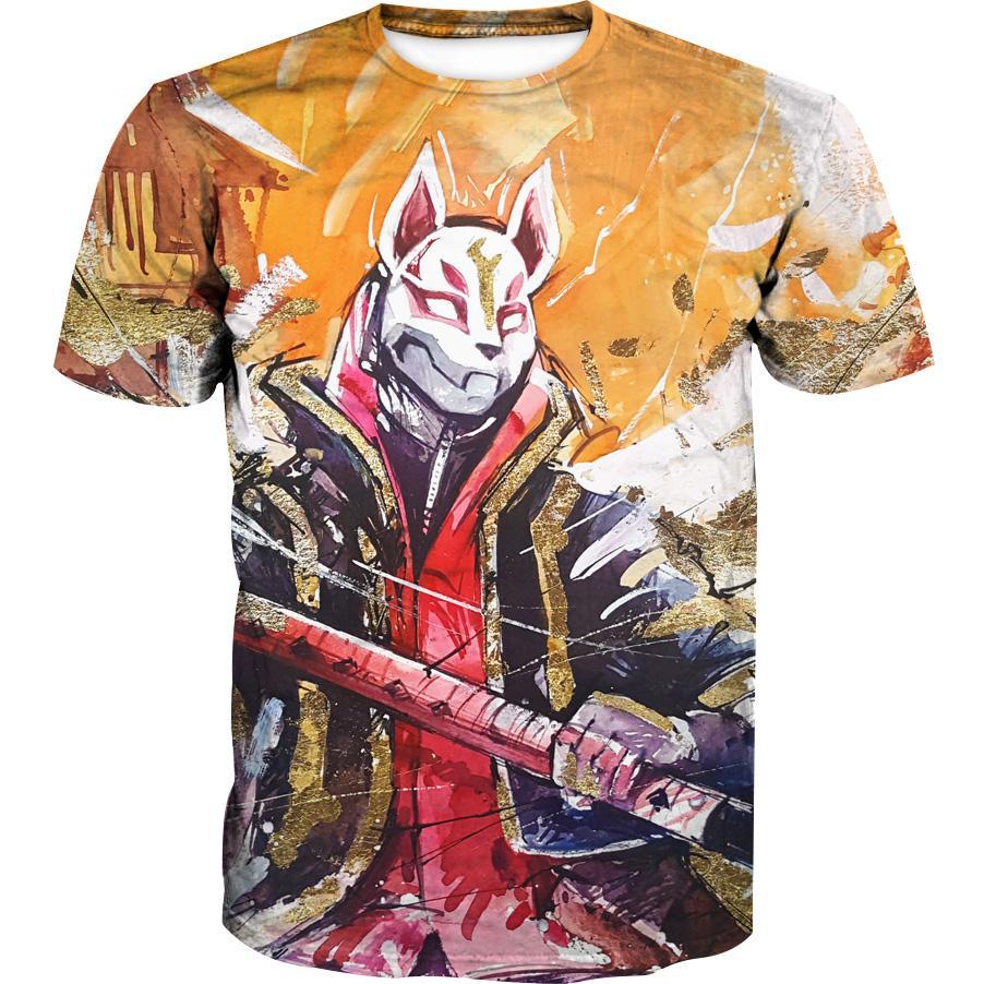 Fortnite Drift Skin Hoodies - Pullover Yellow Hoodie - Image 3