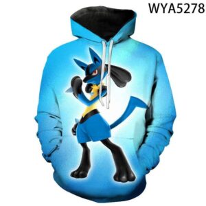3D Printed Hoodies - Games Pokemon Sweatshirts