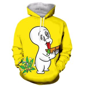 3D Printed Long Sleeves Sweatshirts - BoB Marley Weeds Blunts Hoodies