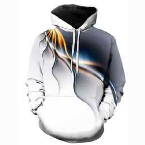 3D Printed Plaid Hoodie - Hooded Pullover Party