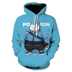 3D Printed Pokemon Hoodie - Anime Sweatshirt