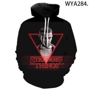 3D Printed Stranger Things Hoodies - Fashion Streetwear Pullover