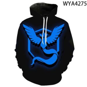3D Printing Fashion Pokemon Hoodies - Cartoon Anime Sweatshirt Pullover