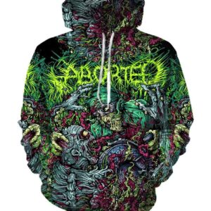 Aborted Hoodies - Pullover Colorful Hoodie