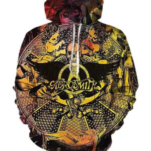 Aerosmith Hoodies - Pulliver Black Hoodie