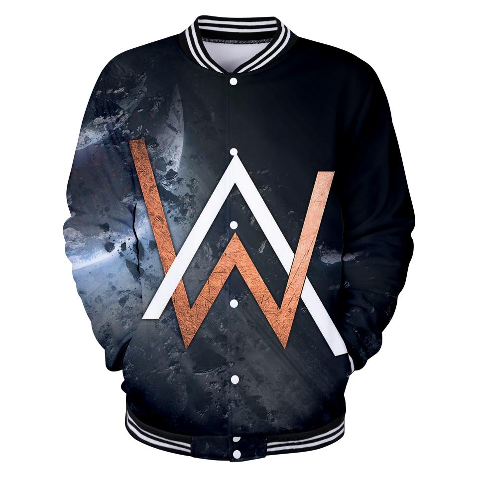 Alan Walker Hoodies - Grey Letter Hoodie - Image 5
