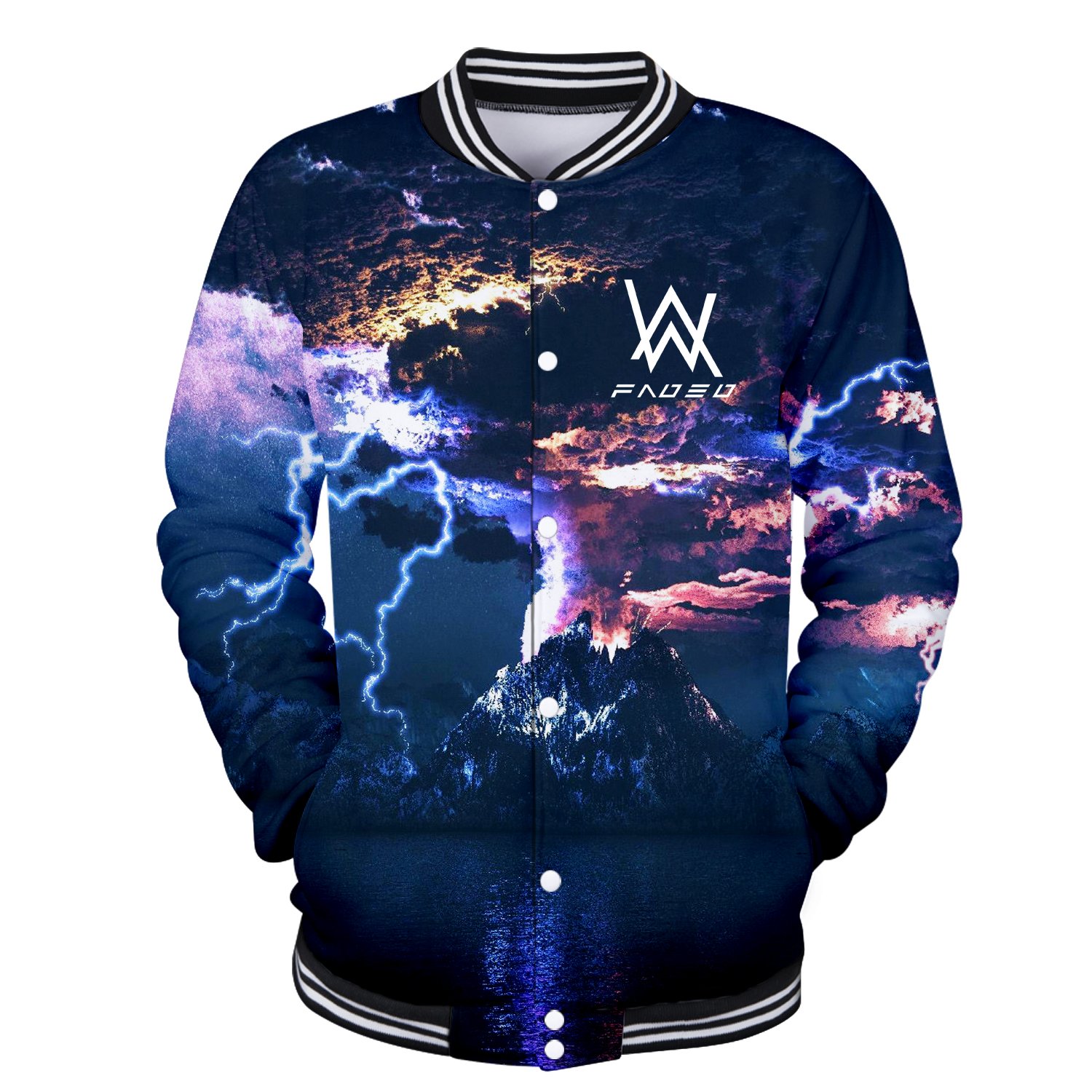 Alan Walker Hoodies - Pullover Lightning Hoodie - Image 5