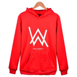Alan Walker Hoodies - White Letter Hoodie