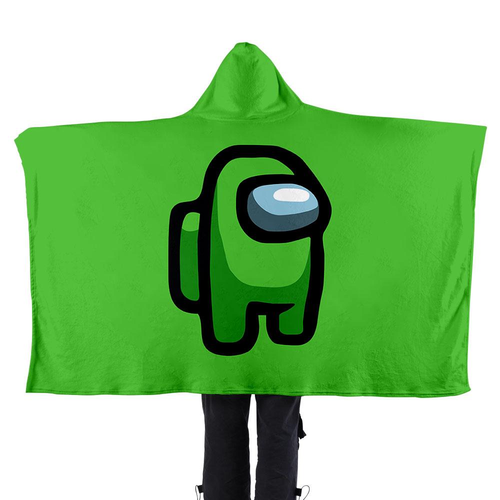 Among Us 3D Printed Flannel Hooded Blanket - Image 2