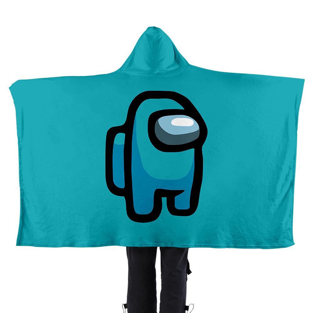 Among Us 3D Printed Flannel Hooded Blanket - Image 6