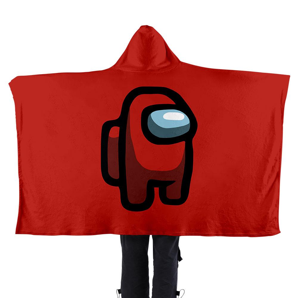 Among Us 3D Printed Flannel Hooded Blanket - Image 7