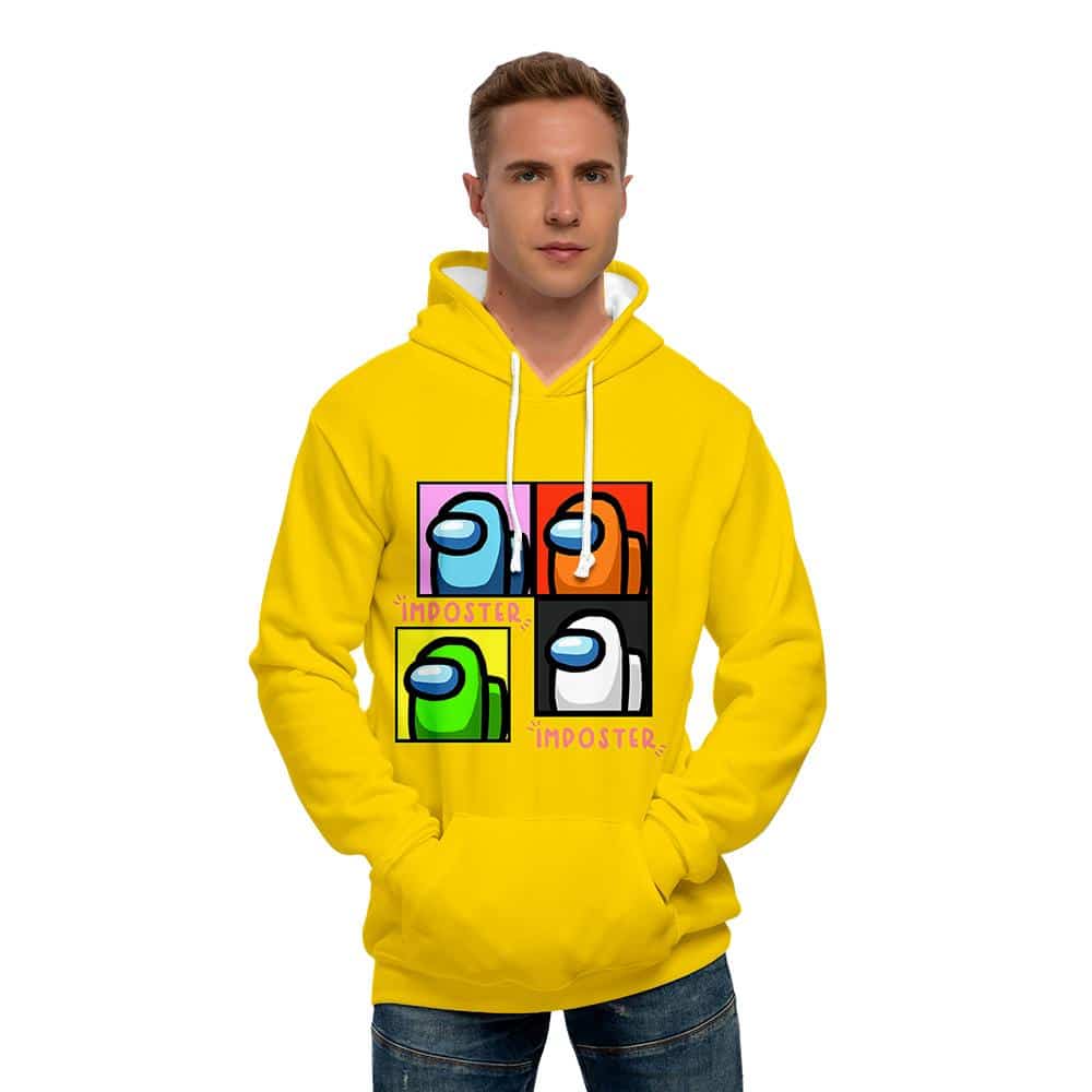 Among Us Hoodies - 3D Printed Pullover - Image 10