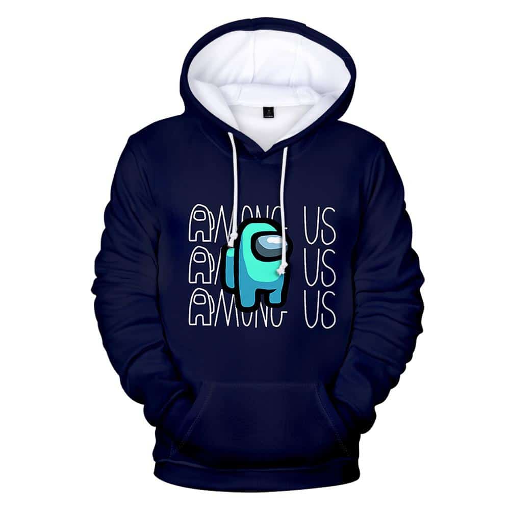Among Us Hoodies - 3D Printed Pullover