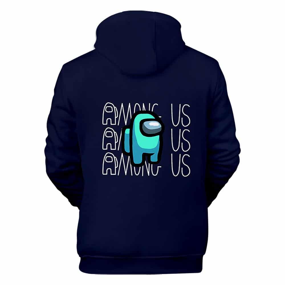 Among Us Hoodies - 3D Printed Pullover - Image 2
