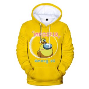 Among Us Hoodies - 3D Printed Pullover