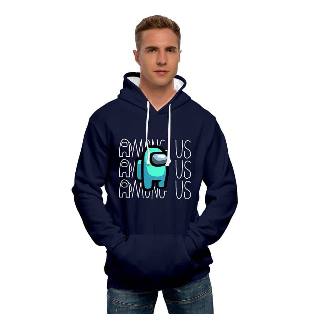 Among Us Hoodies - 3D Printed Pullover - Image 8