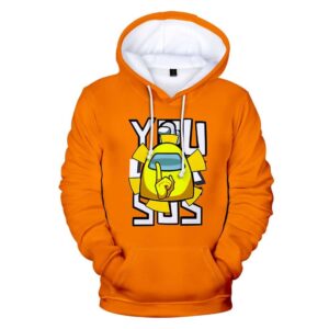Among Us Hoodies - 3D Printed Pullover