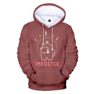 Among Us Hoodies - 3D Printed Pullover