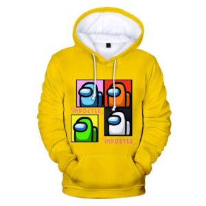 Among Us Hoodies - 3D Printed Pullover
