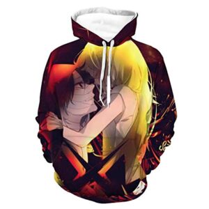 Angels of Death Hoodie - Isaac Foster Rachel Gardner 3D Print Hooded Jumper