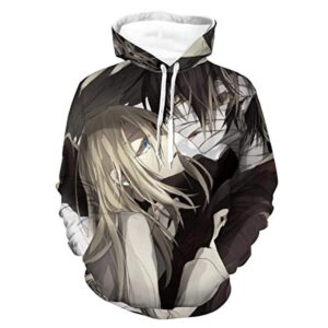 Angels of Death Hoodie - Isaac Foster Rachel Gardner 3D Print Hooded Jumper