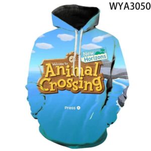 Animal Crossing 3D Printed Hoodies Sweatshirts Hooded Pullover