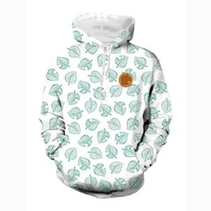 Animal Crossing Hoodies - Unisex Novelty 3D Hooded Pullover Sweatshirt with Pockets