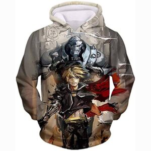 Anime Fullmetal Alchemist 3D printed hoodies Unisex pullover hoodie sweater