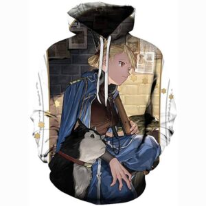 Anime Fullmetal Alchemist 3D printed hoodies Unisex pullover hoodie sweater