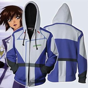 Anime Gundam Jacket - 3D Print Zip Up Hoodie