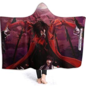 Anime Hellsing Hooded Blanket